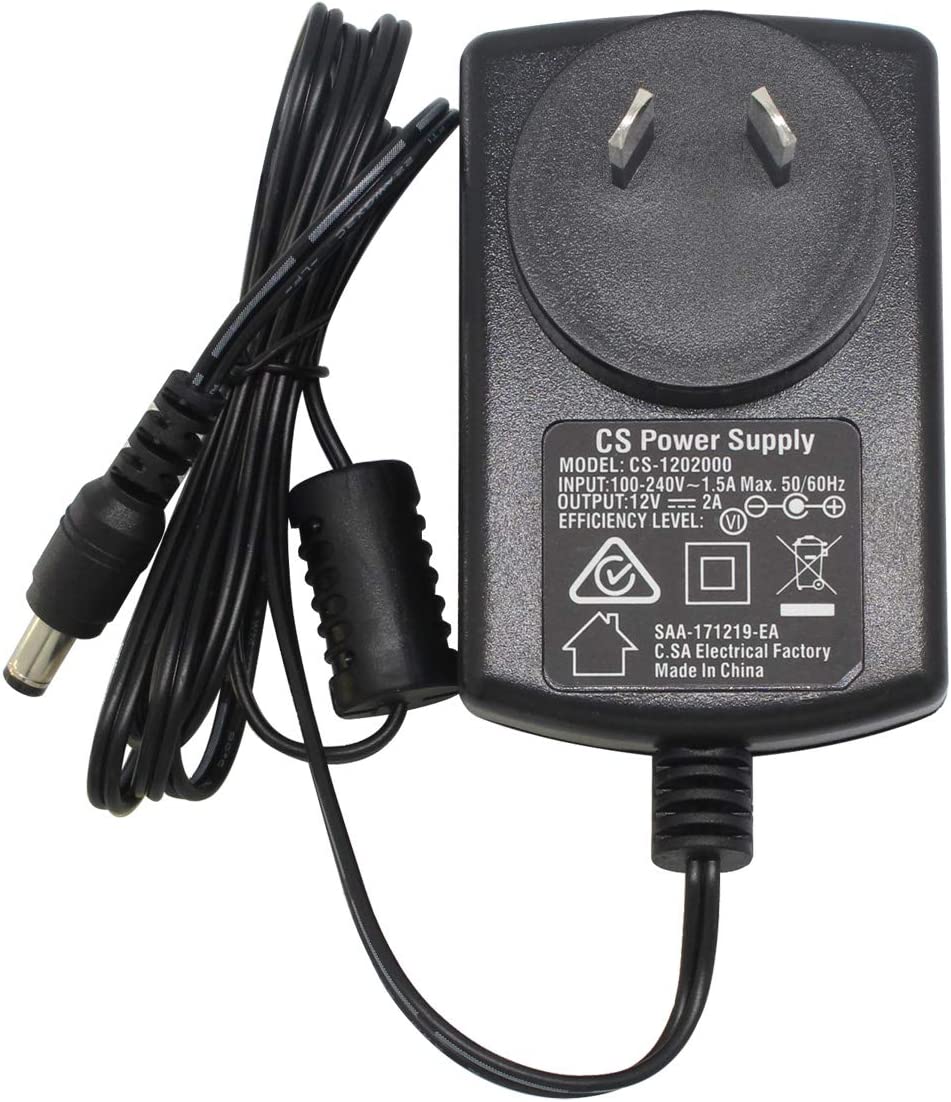 12V DC Power Supply - 1000mA, 60Hz