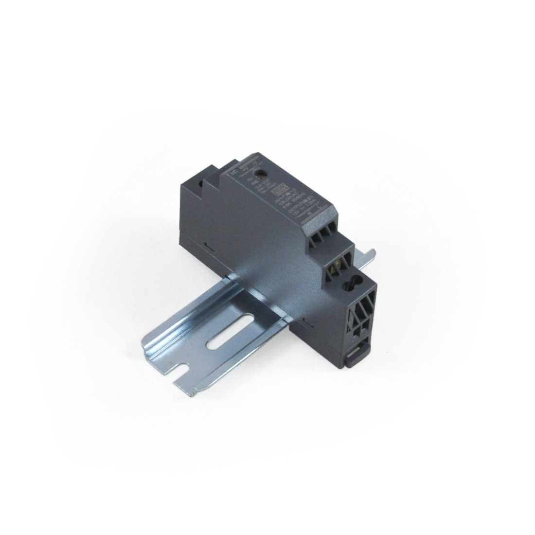 DIN Rail Mounting 12V DC Power Supply - 100–240VAC, 0.5A In - 12VDC, 1.25A Out, UL, 50/60Hz