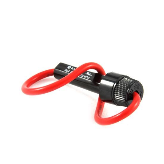 EKM Inline Fuse Holder w/ 1 amp Fuse