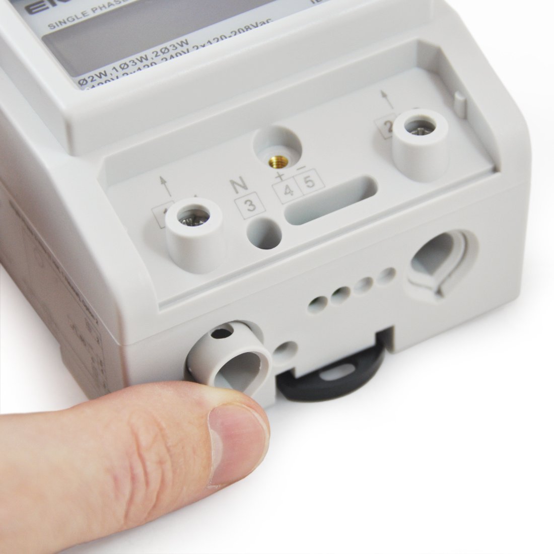 Single Phase, Pass-Through kWh Meter, 2 or 3-Wire, 120V up to 120/240V, 100A, 60Hz, EKM-25XDSE